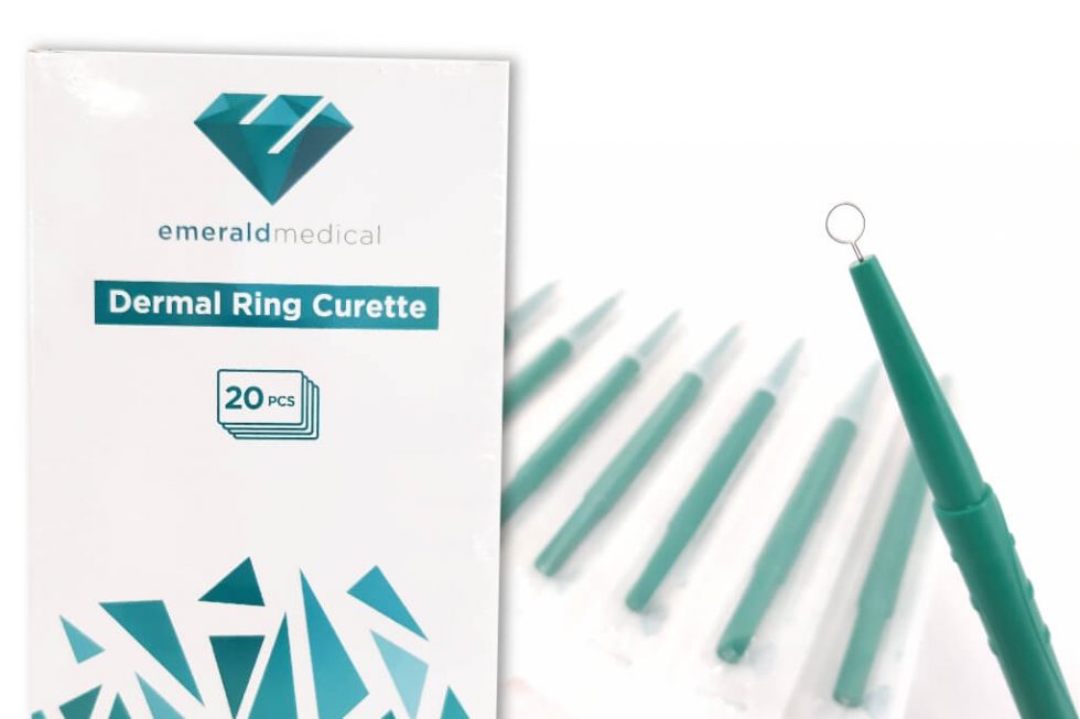 Dermal Ring Curettes Emerald Medical